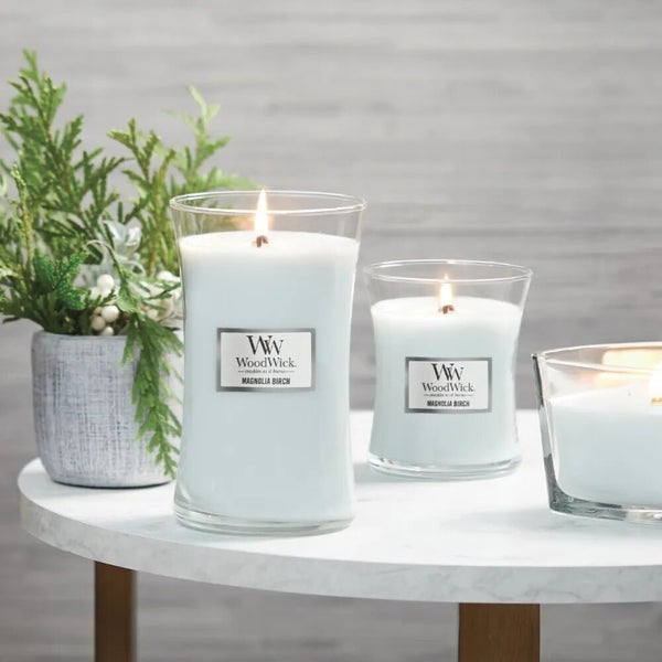Woodwick Medium Candle - Magnolia Birch Carousel 2