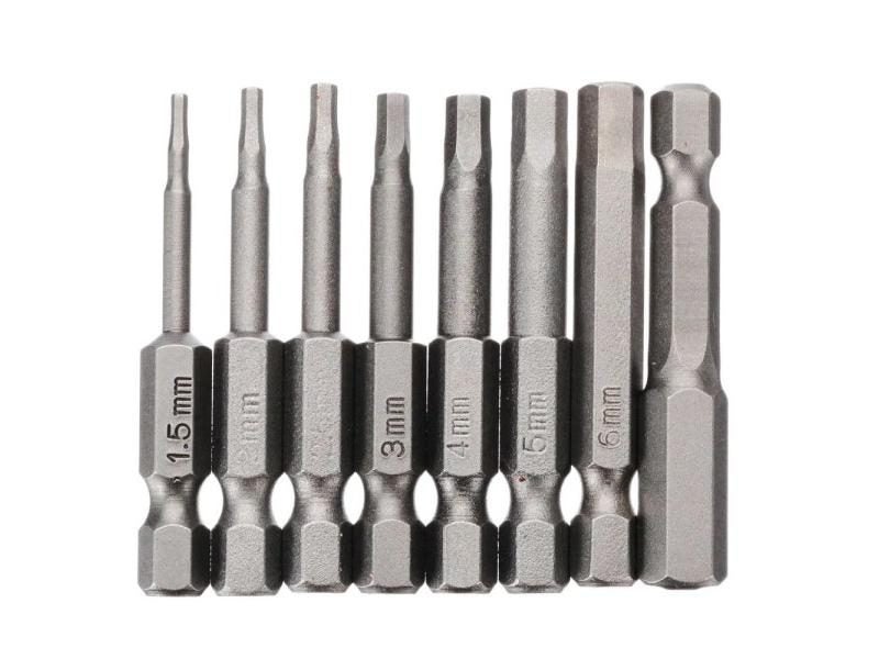 8pc S2 Steel Magnetic Hex Screwdriver Bit Set For Repair Carousel 1