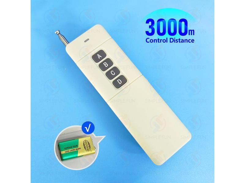 433Mhz Long Distance High Power Universal Transmitter 1527 Code Remote Carousel 1