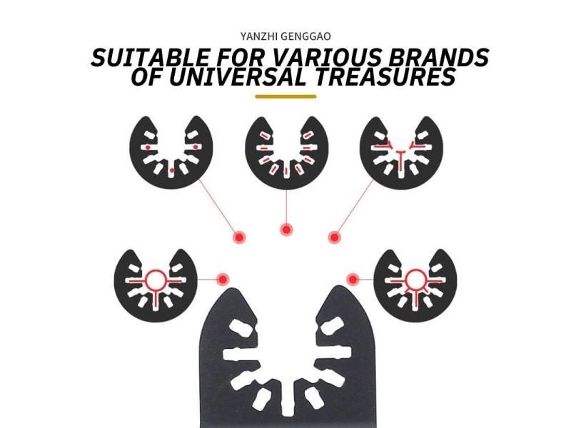5PCS 35MM High Carbon Steel Multifunctional Saw Blades Carousel 2