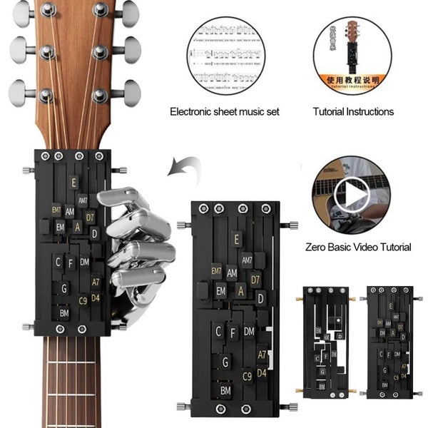 Automatic Guitar Chord Presser Trainer For Beginners Carousel 2