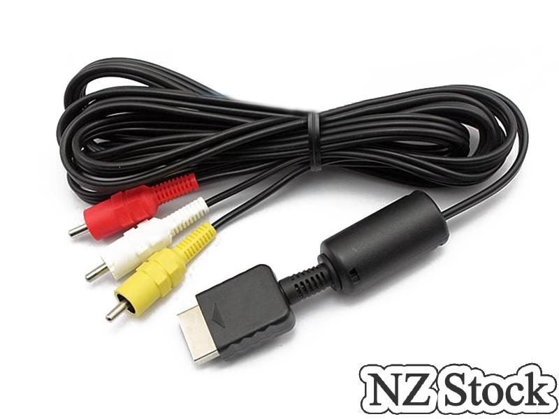 PS2 PS3 AV Audio Video Cable (Auckland Stock) Carousel 2