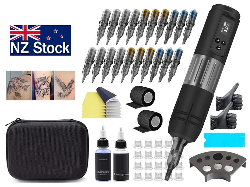 Wireless Tattoo Machine Kit (Over Stocked)
