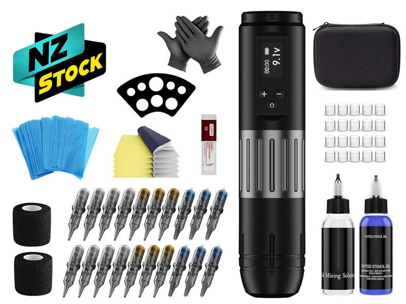 Tattoo Kit Gun Pack Local NZ Clearance