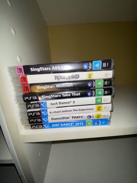 ** bulk buy X 8 PS3 SING / DANCE GAMES ^* Carousel 1