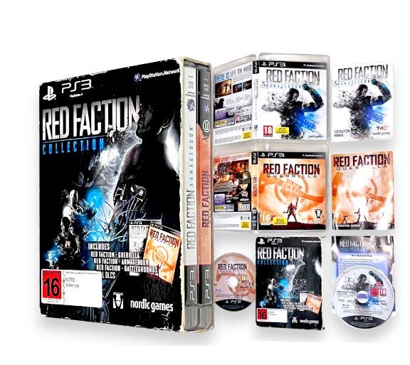 Red Faction Collection (PS3) COMPLETE BOX SET Carousel 1