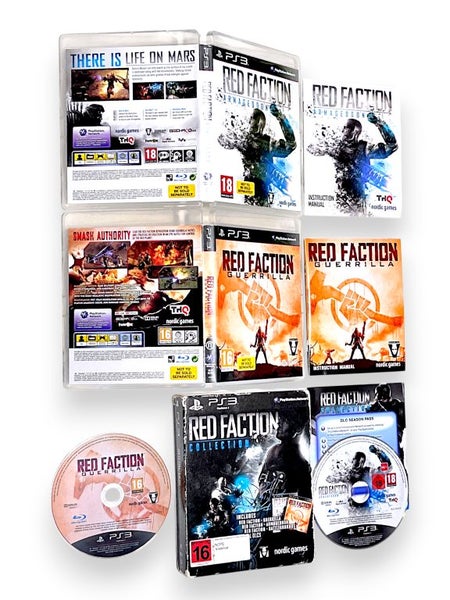 Red Faction Collection (PS3) COMPLETE BOX SET Carousel 2