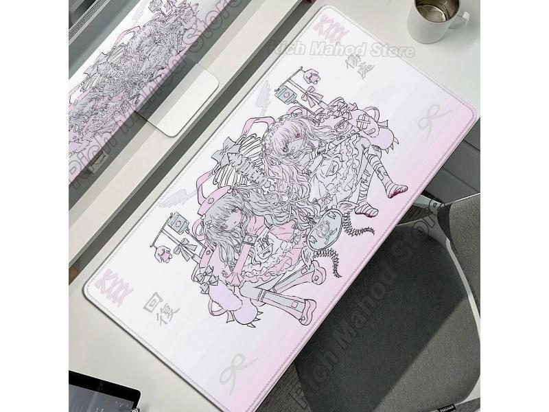 Kawaii Anime Girls Extended Mouse Pad For Gaming PC Carousel 1