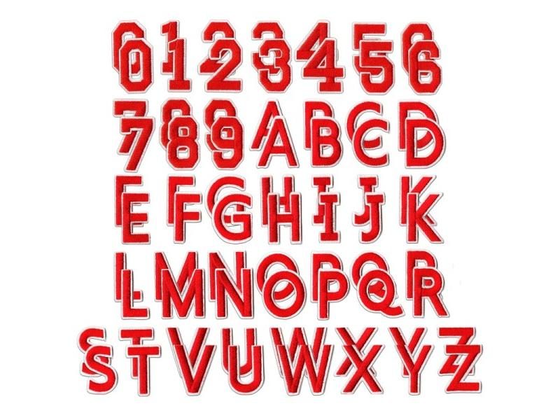 72pcs Iron On Alphabet And Number Patches For Clothes Carousel 1