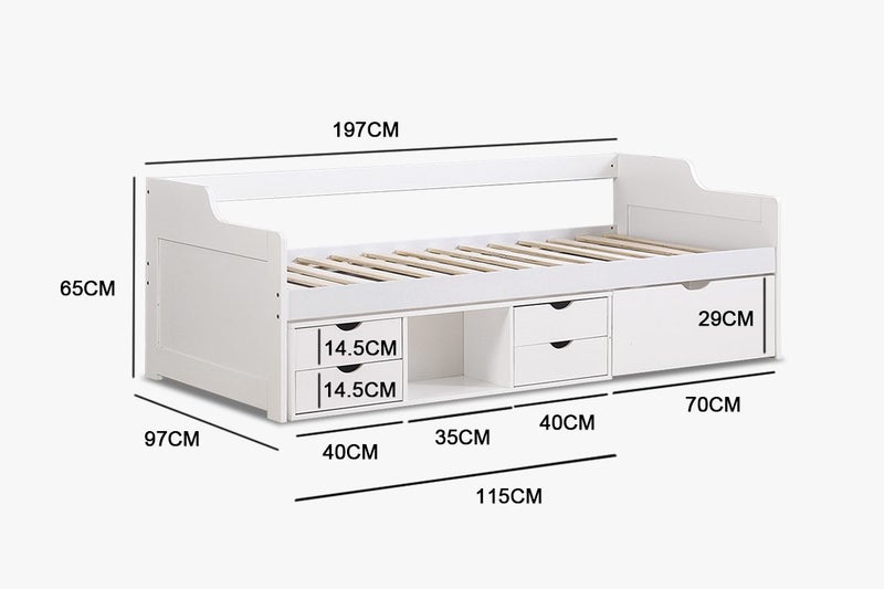 Daybed with Drawers Carousel 15
