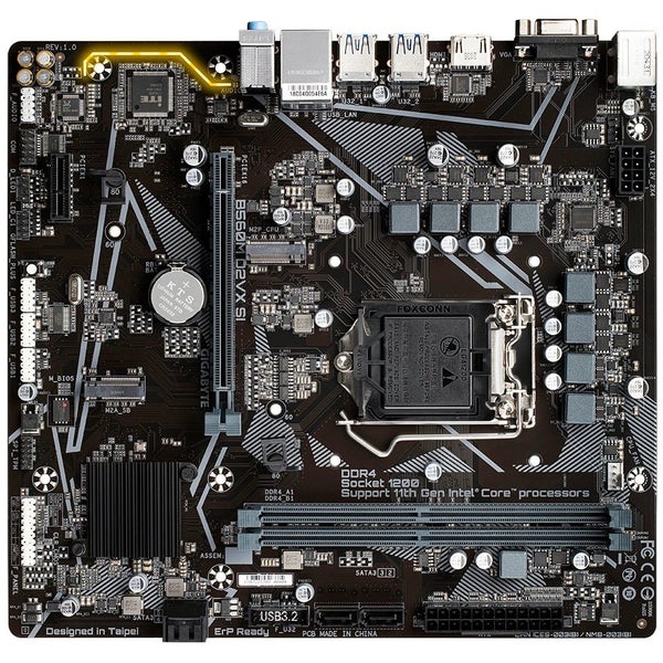 Gigabyte B560M D2VX SI DDR4 LGA 1200 MicroATX MB new with 12 months Warranty Carousel 1