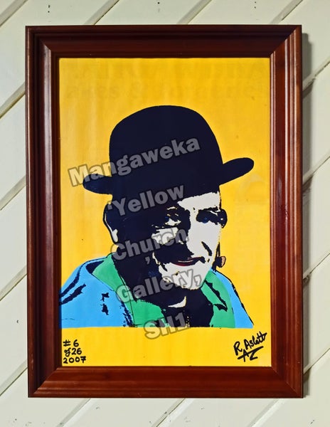 Karl Sim (aka Goldie) Ltd Edition Screenprint by Richard Aslett Carousel 1