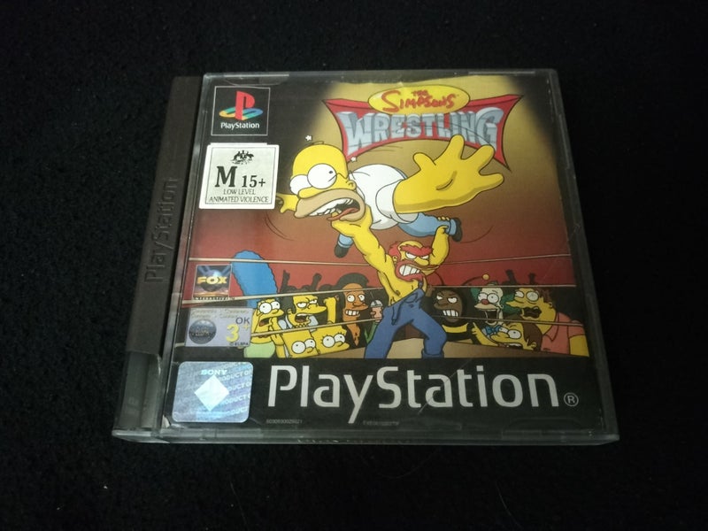 Simpsons Wrestling PS1 Carousel 1