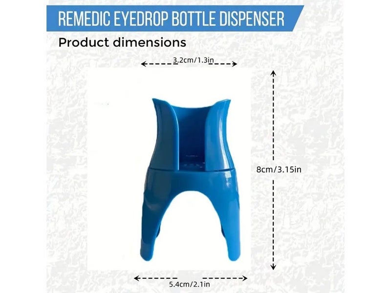 Dispenser Aids for Eyedrop Eye Drop Guide Carousel 12