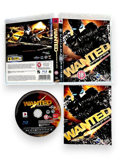 Wanted: Weapons of Fate (PS3) *MINT COMPLETE* Carousel 1