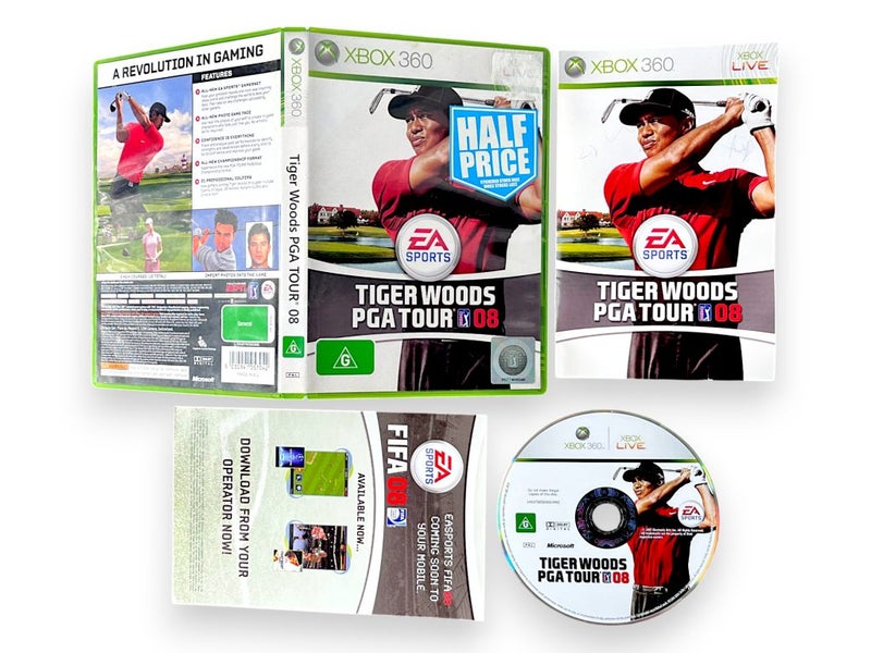 Tiger Woods PGA Tour 08 (Xbox 360) *EXCELLENT & COMPLETE* Carousel 1