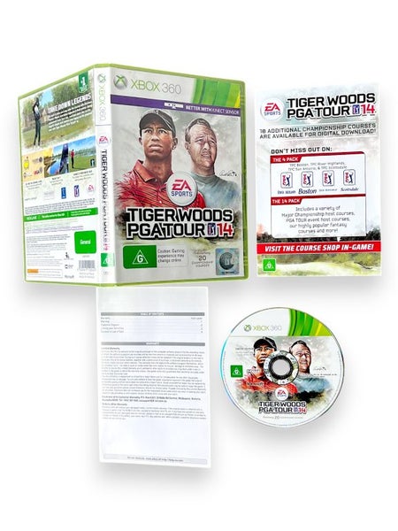 Tiger Woods PGA Tour 14 (Xbox 360) *EXCELLENT & COMPLETE* Carousel 1