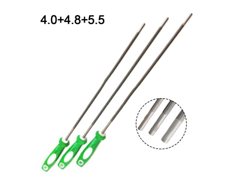 3pcs Round High Carbon Steel Chainsaw File Sharpener Carousel 2
