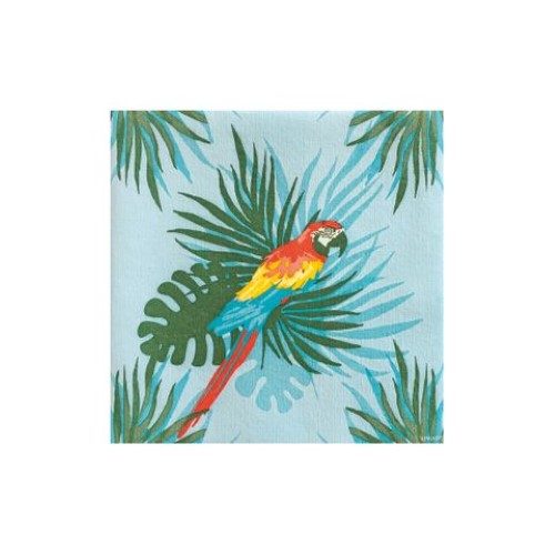 FRANCOISE PAVIOT - Napkin Perroquet (3) Carousel 1