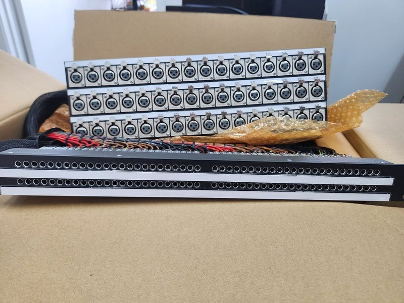 Canare - 48XP-F Audio Patch - Pre-wired 2mtr loom Carousel 1