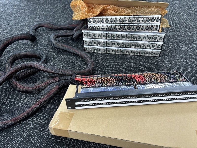 Canare - 48XP-F Audio Patch - Pre-wired 2mtr loom Carousel 3