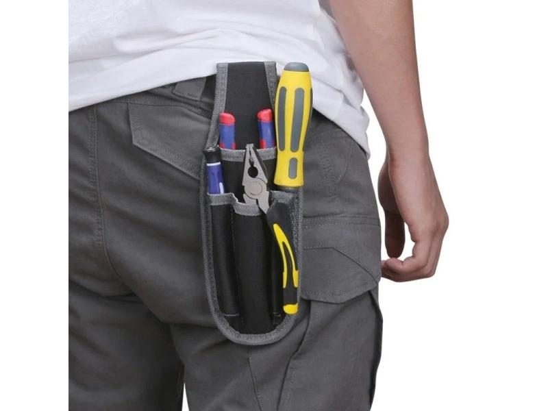 Portable Multifunction Tool Bag For Electricians - Durable Polyester Carousel 2