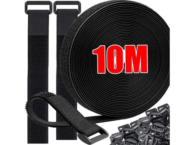 Reusable Adjustable Self-Adhesive Cable Ties For Cord Management Carousel 2