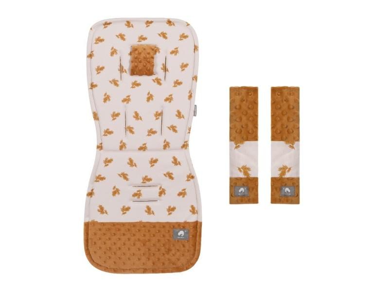 2Pcs/Set Universal Soft Baby Stroller Seat Pad Accessories Carousel 1