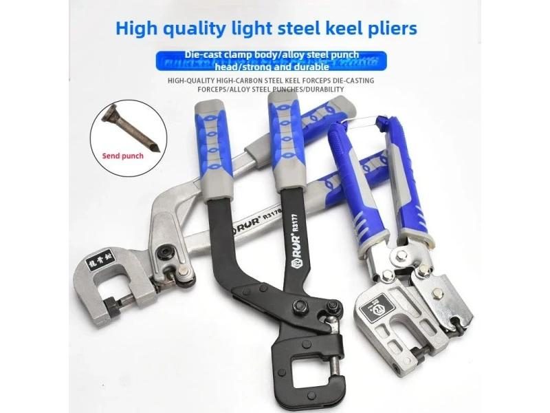 12inch Aluminum Alloy Metal Stud Crimper Punching Pliers Carousel 2