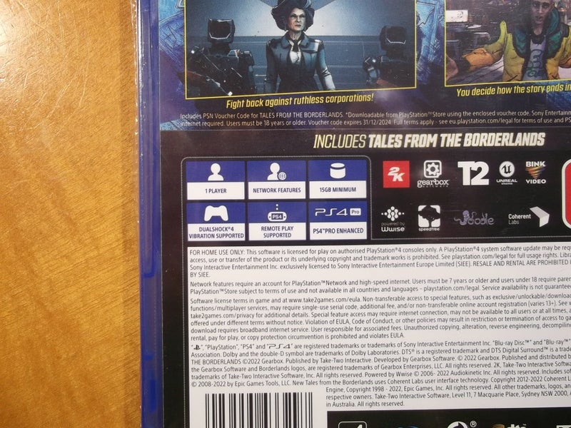 New Tales from the Borderlands - PS4 Game - BRAND NEW SEALED Carousel 4