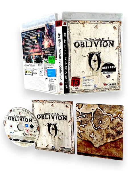 The Elder Scrolls IV: Oblivion (PS3) *COMPLETE w/ MAP + MANUAL* Carousel 1