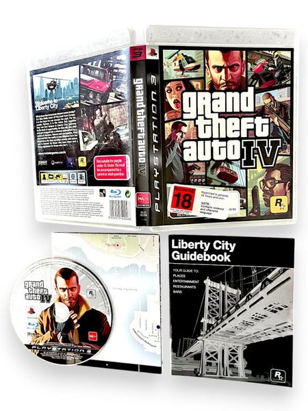 Grand Theft Auto IV (PS3) *MINT COMPLETE* Carousel 1