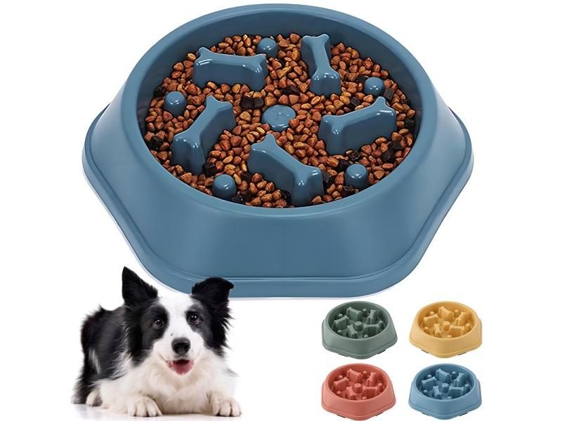 Slow Feeder Dog Bowl Anti-slip For Small Medium Dogs Carousel 2