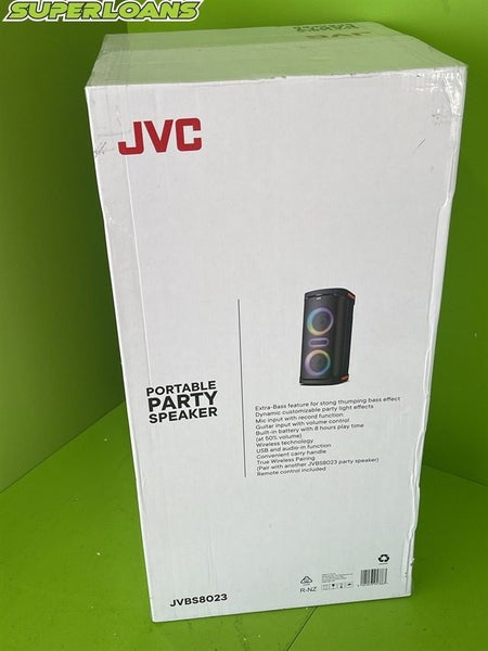 ** BRAND NEW - JVC PORTABLE PARTY SPEAKER ** Carousel 2