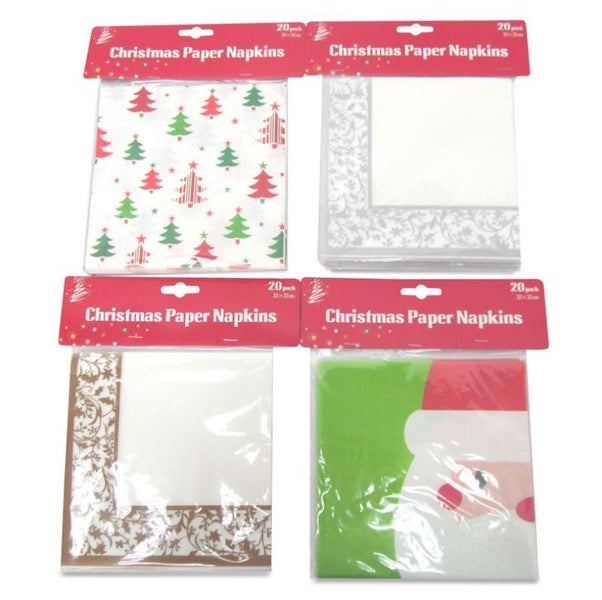 Printed Napkins (6 Assorted Packs) Carousel 1