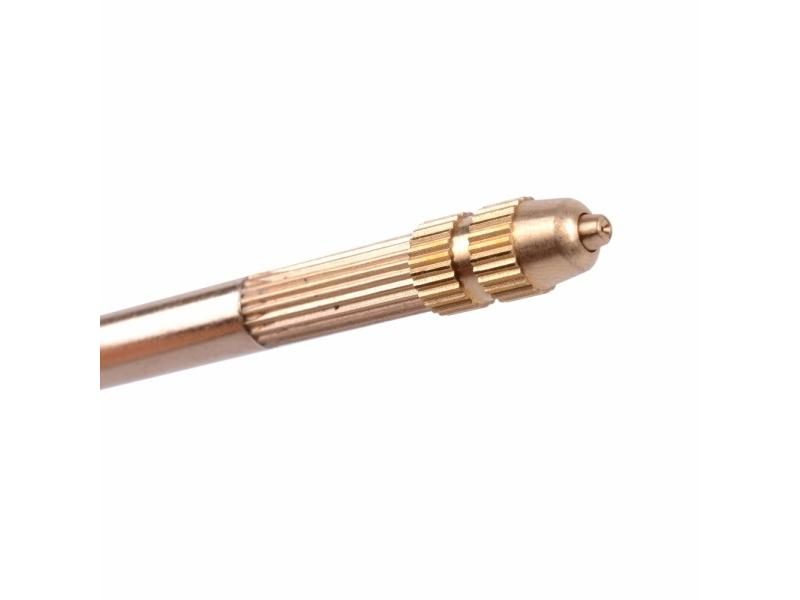 3 Pcs Ventilating Needles 1 Brass Holder Make/Making/Repair Lace Wigs Toupee Carousel 1