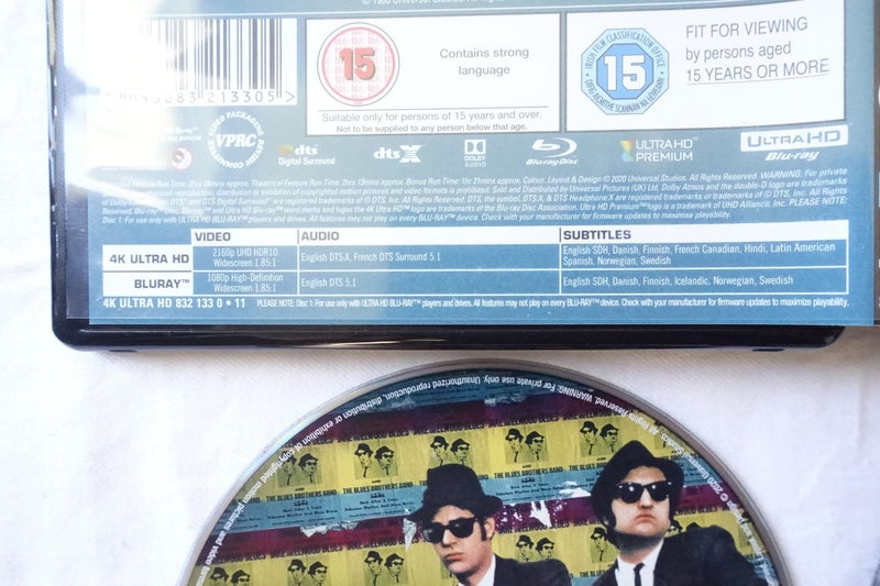 Blues Brothers, The (Ultra HD, 1980) (Blu-Ray) (Selling a Collection) Carousel 2