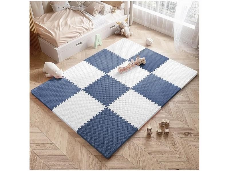 EVA Leaf Grain Non-Slip Splicing Workout Mat For Gym Carousel 2