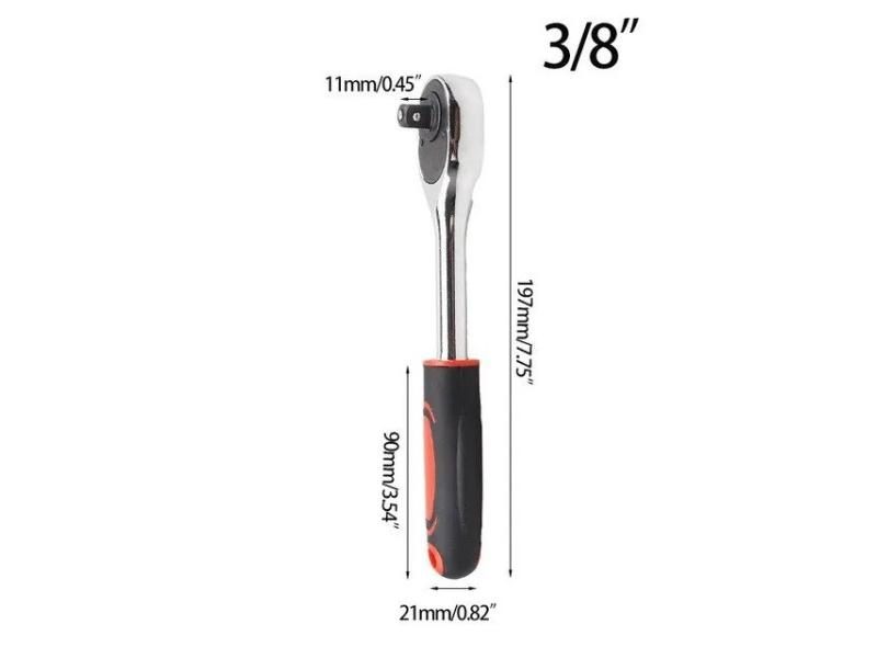 7-19/11-32mm Universal Socket Head Ratchet Wrench Tool Carousel 1