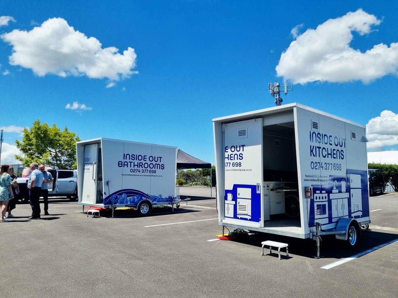 Mobile Bathroom & Kitchen Trailers Carousel 1