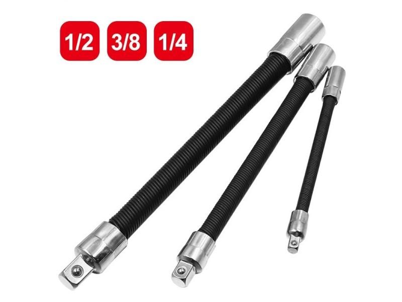 Flexible Socket Extension Bar Set For Ratchet Drives Carousel 2