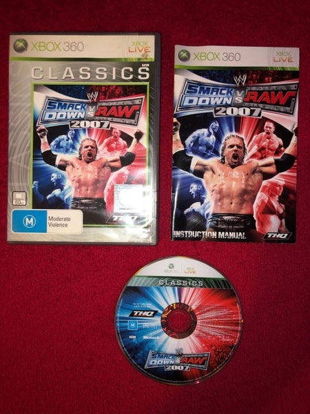 WWE SmackDown vs. Raw 2007 - XBOX360 Game Carousel 1