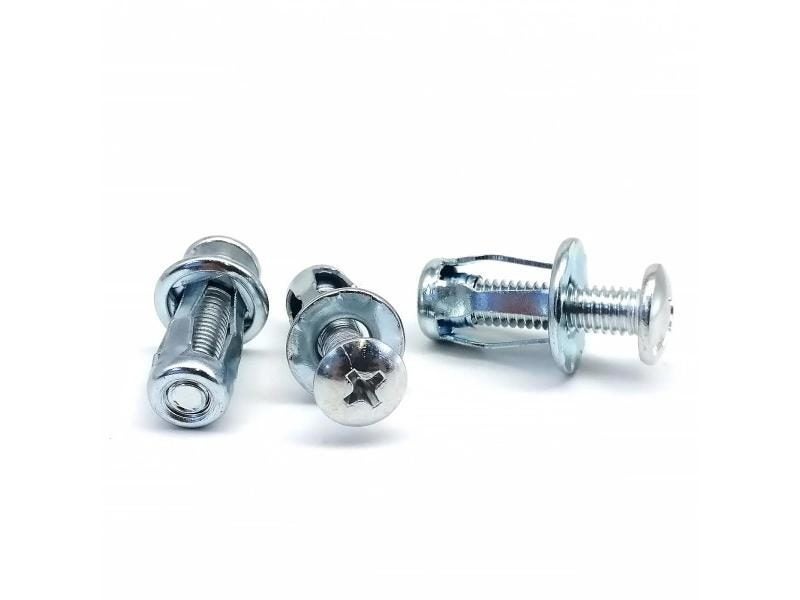 35pcs/box Jack Nut Expansion Rivets Nut Screw Bolt Mix M4 M5 M6 Kit For Hollow Carousel 1