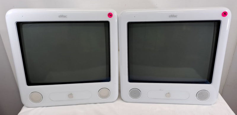 2x Apple eMac Tube PC's (Parts/Repair) Carousel 1