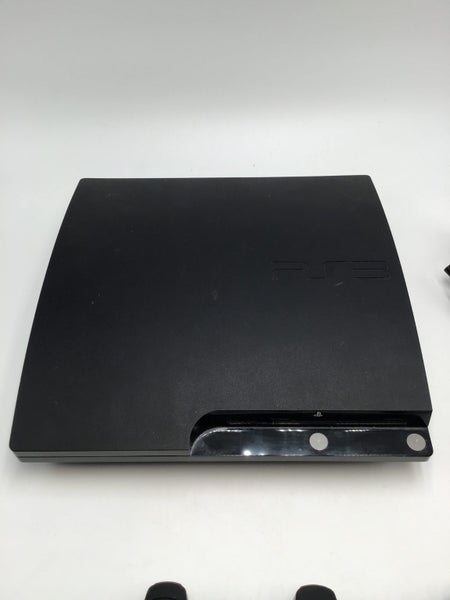 * 120GB Slim PS3 Console w/ 2 Dualshock Controllers & Cables! * Carousel 2