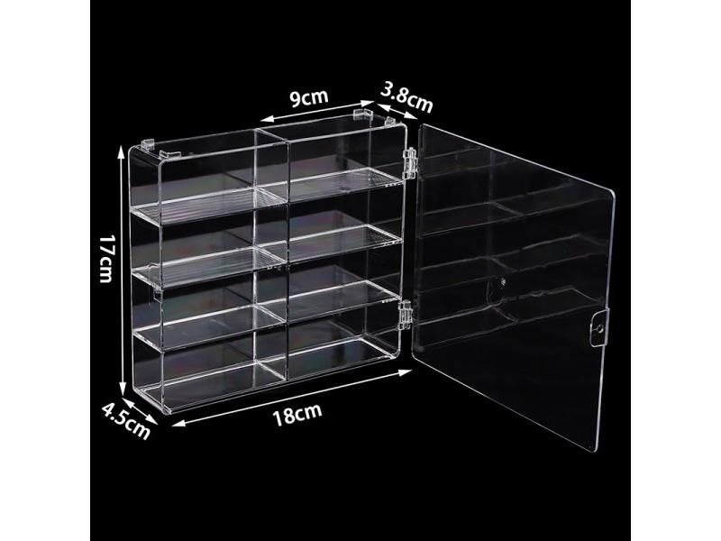 1 64 Diecast Car Storage Acrylic Display Box For Hot Wheels Carousel 1