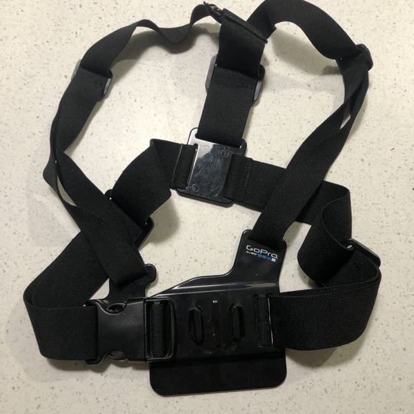 Original GoPro Chesty - Genuine GOPRO Chest Mount Body Harness Black Angle Mount Carousel 2