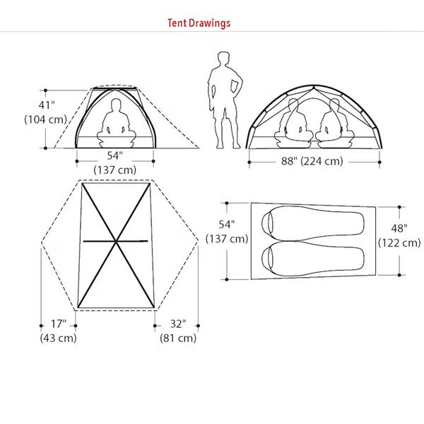 Marmot Vapor 2 Person Adventure Tent - Foliage Carousel 9