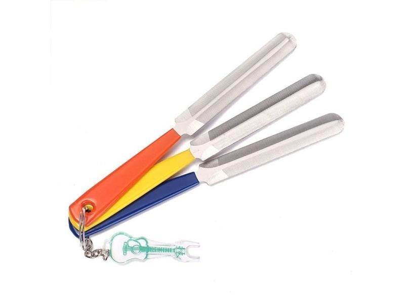 Top 3 Pcs Guitar Nut Files Nut Slotting Files Set Double Edge Fret File Carousel 2