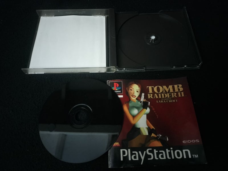 Tomb Raider II 2 PS1 Carousel 3
